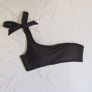 J.Crew Bow-tie One-shoulder Bikini Top NWT